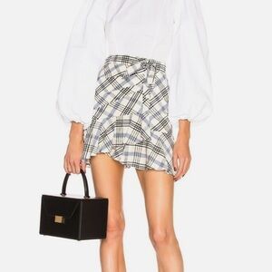 Veronica Beard Kaia Plaid Mini Skirt